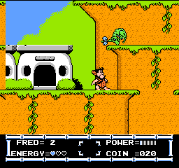 Flintstones, The - The Rescue of Dino & Hoppy (Japan) In game screenshot